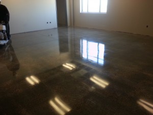 High Gloss floor sheen on educational facility in Clinton, Iowa