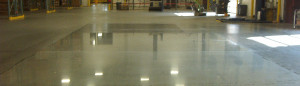 Medical warehouse high gloss floor