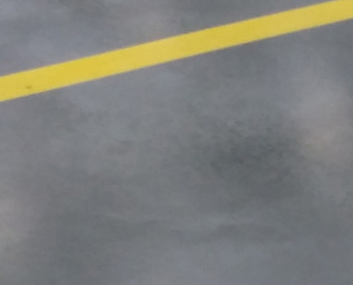 Matte concrete floor finish at manufacturing company Des Moines Iowa