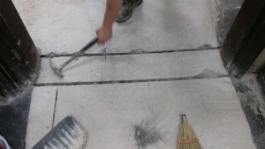 Concrete Crack Filling at Ledford Engineer Co Inc.