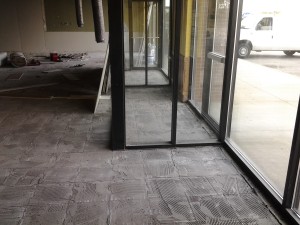 Floor preparation: Pre tile grout removal in Cedar Rapids, IA