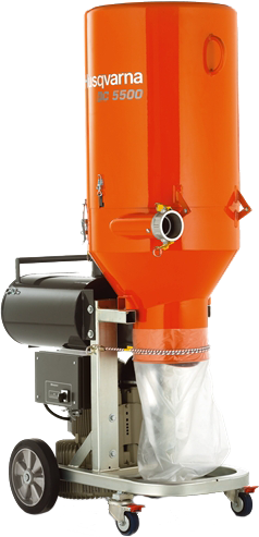 Husqvarna DC5500 Three-Phase Wet and Dry Dust Collector