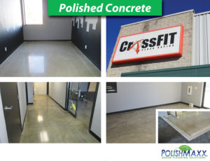 Polished Concrete at CrossFIT in Cedar Rapids, Iowa
